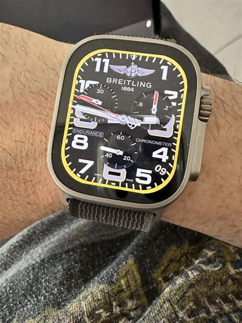 breitling watch face facer|Breitling smartwatch face.